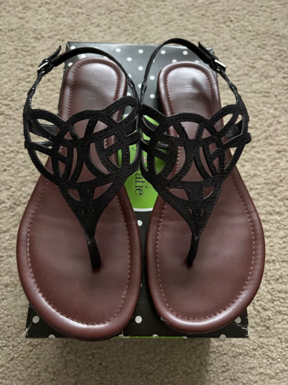 Kelly & Katie Women’s Phyllis Sandals Black